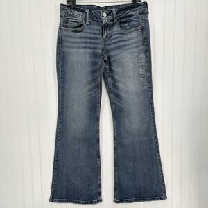 American Eagle Outfitters Medium Blue Flare Jeans